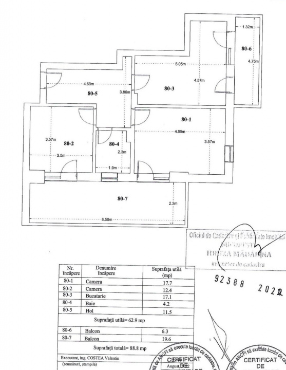 OFERTA – Apartament 2 Camere Decomandat 90 mp, Modern, Etaj 9/11 Theodor Pallady